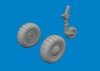 Eduard 6481117 Fi-156C wheels TAMIYA 1/48